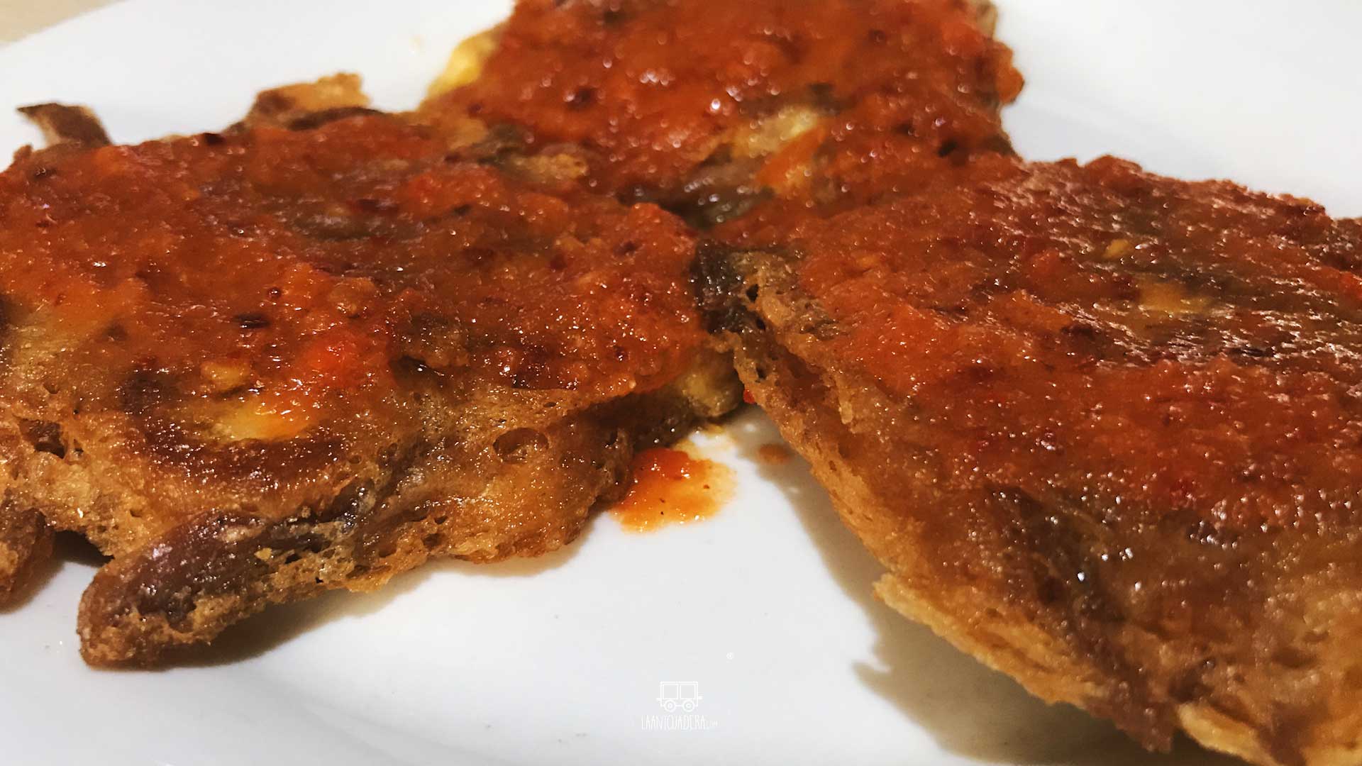 La Antojadera | Tortitas de Carne en Salsa de Chipotle