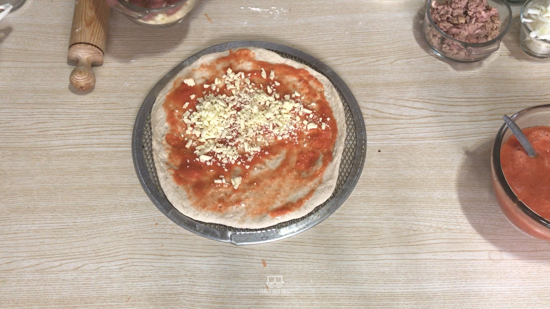 La Antojadera | Pizza de Atún