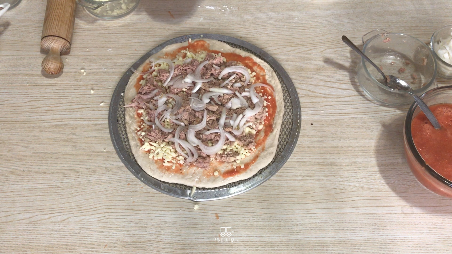 La Antojadera | Pizza de Atún