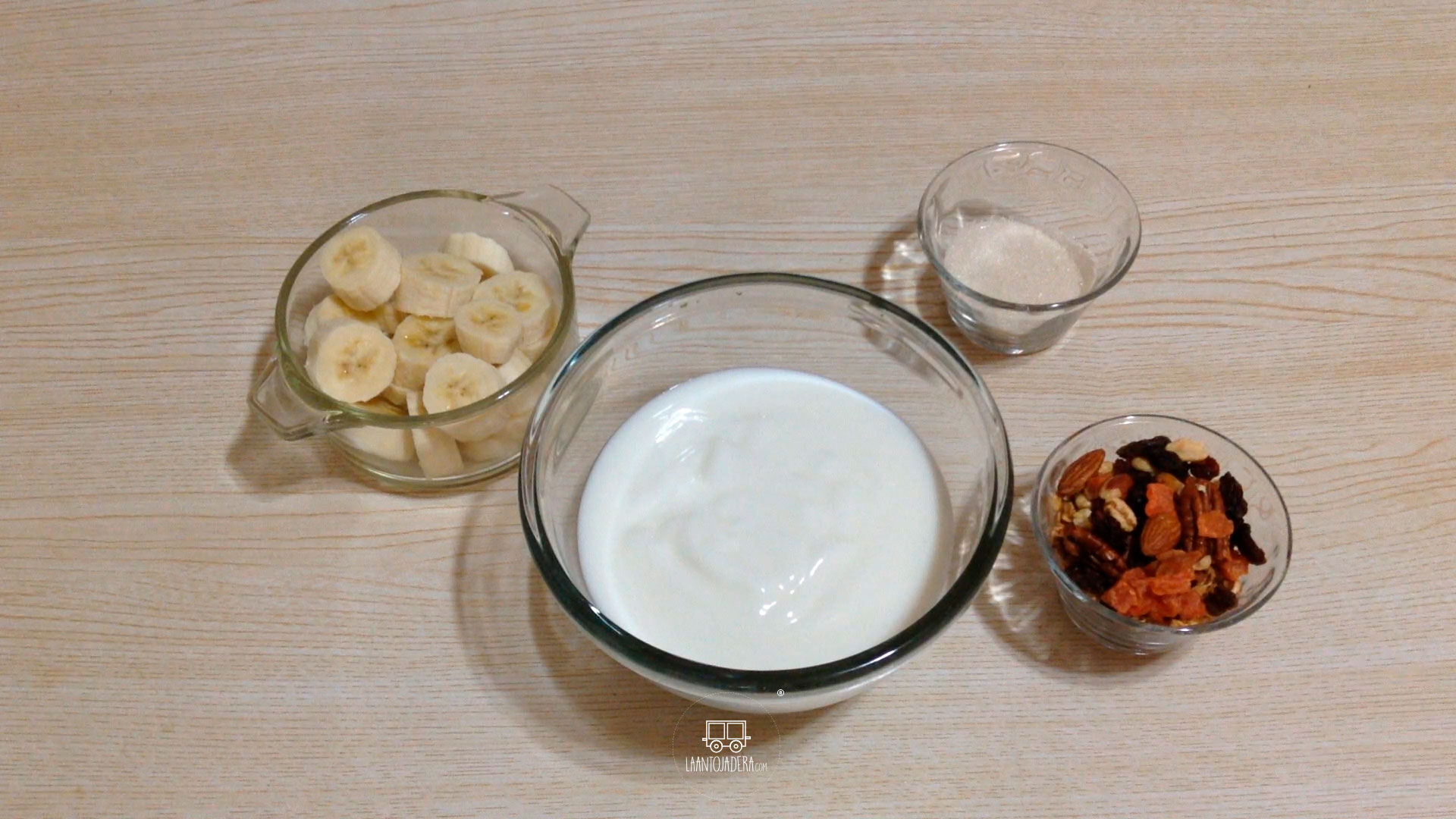 La Antojadera | Yogurt con Plátano